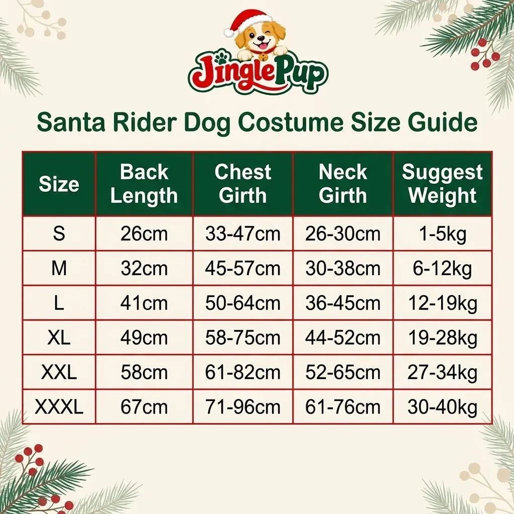 ⭐️🎅 SantaRider™ Christmas Dog Costume-Turn Your Dog Into Santa’s Funniest Christmas Ride! 🐶🎄