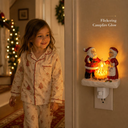 ✨ Christmas Wall Plug‑In Decor Night Light