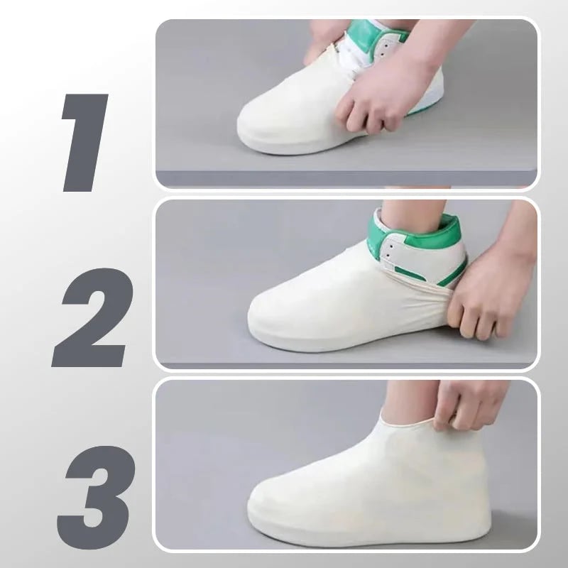📢49% OFF !! ⏰ Waterproof Rain Shoe Cover – Non-slip sole & easy on/off