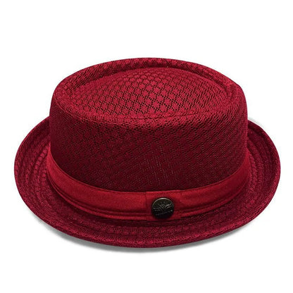 🔥Summer Mesh Pork Pie Hat