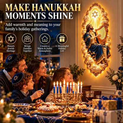 ✡️ Light of the High Priest | Illuminated Jewish Heritage Wall Art ✨