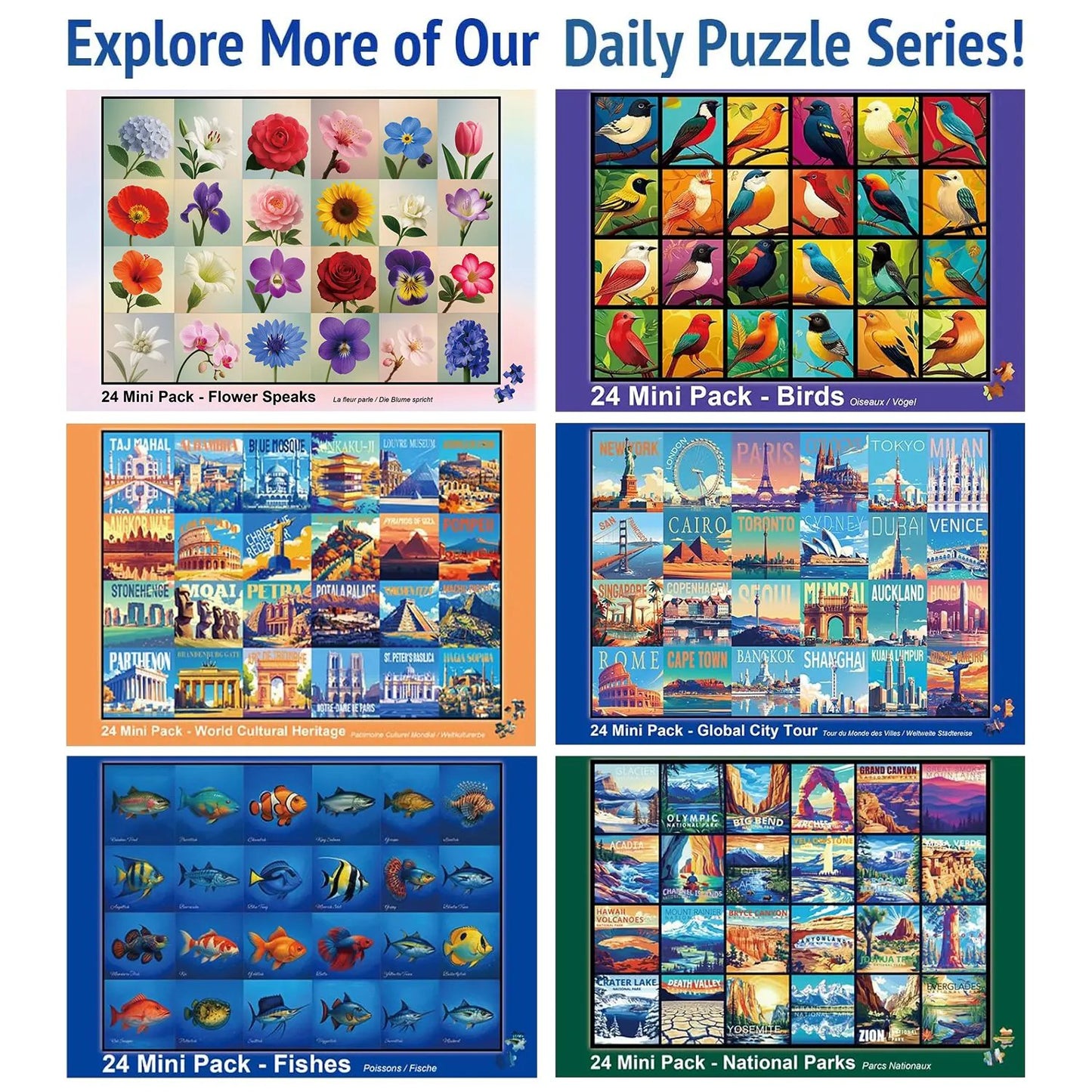 🔥 Last Day 49% OFF - 💐🧩 Flower Speaks Puzzles Advent Calendar | 🌸✨ Your Daily Dose of Floral Joy (📦Buy 2 Free Shipping)