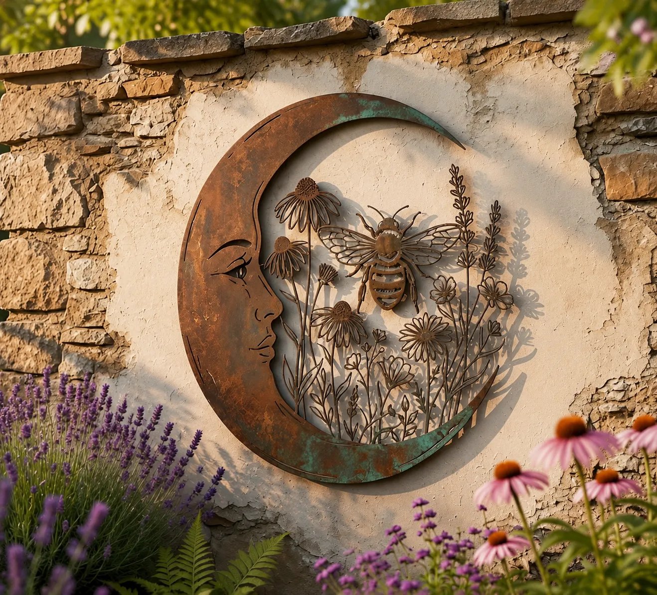 🌜Dragonfly Moon Wall Decor