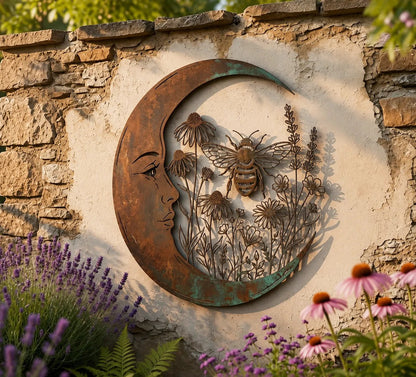 🌜Dragonfly Moon Wall Decor