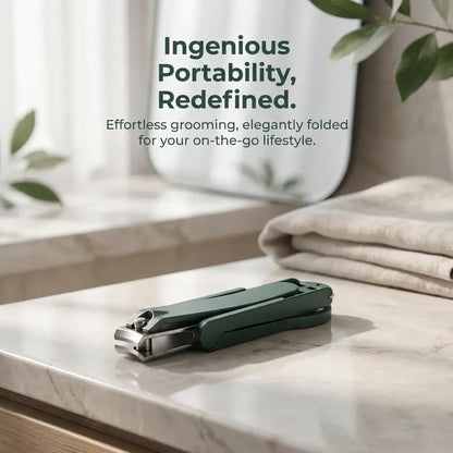 Foldable Magnifying Nail Clippers for Seniors & Thick Nails
