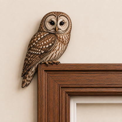 🦉Wooden Owl Door Topper