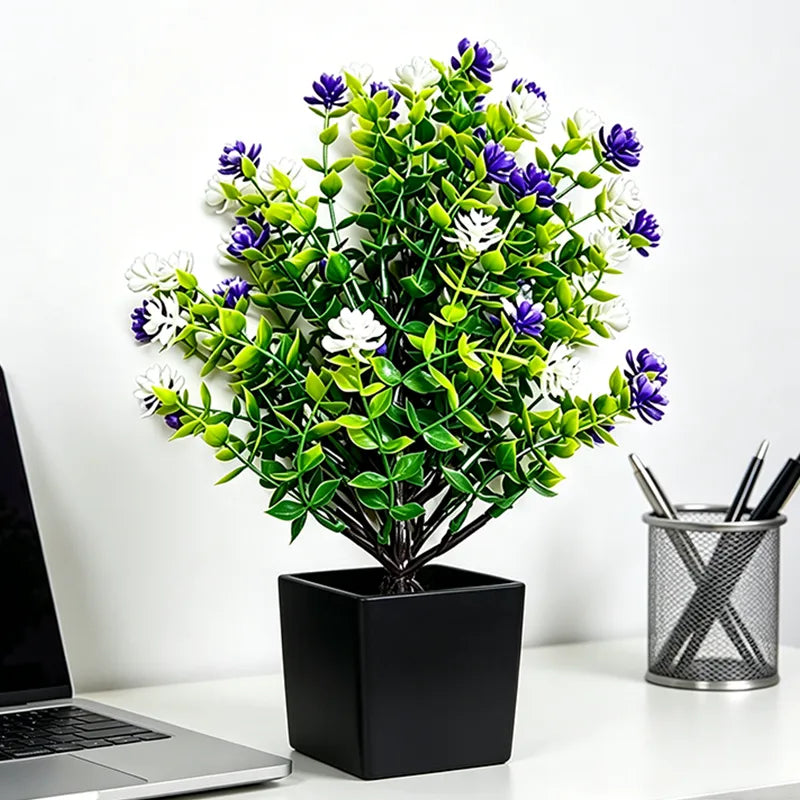 Artificial flowerswith ground stakes