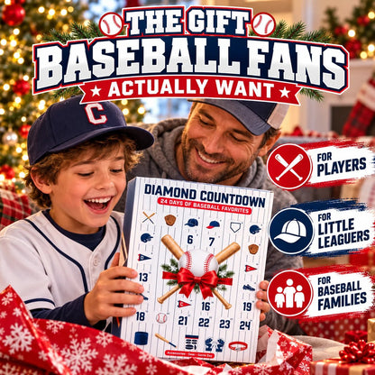 ⚾ Diamond Countdown Baseball Advent Calendar – 24-Day Surprises