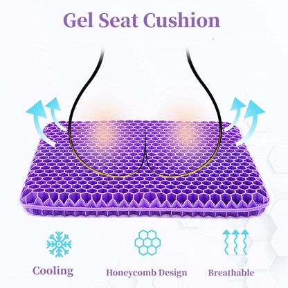 ✨LAST DAY 49% OFF❤Ergonomic Silicone Seat Cushion – Relief You Can Feel