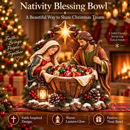 ✨Last Day 49% OFF✝️✨ Nativity Blessing Bowl