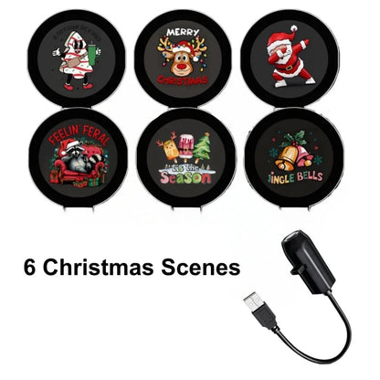 ✨Plug-&-Play HD Christmas Projector – 6 or 10 Festive Scenes(📦Buy 2 Free Shipping)