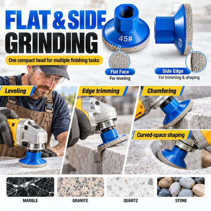 ⚡ Pro Diamond Grinding Disc Set | Countertop & Edge Restoration
