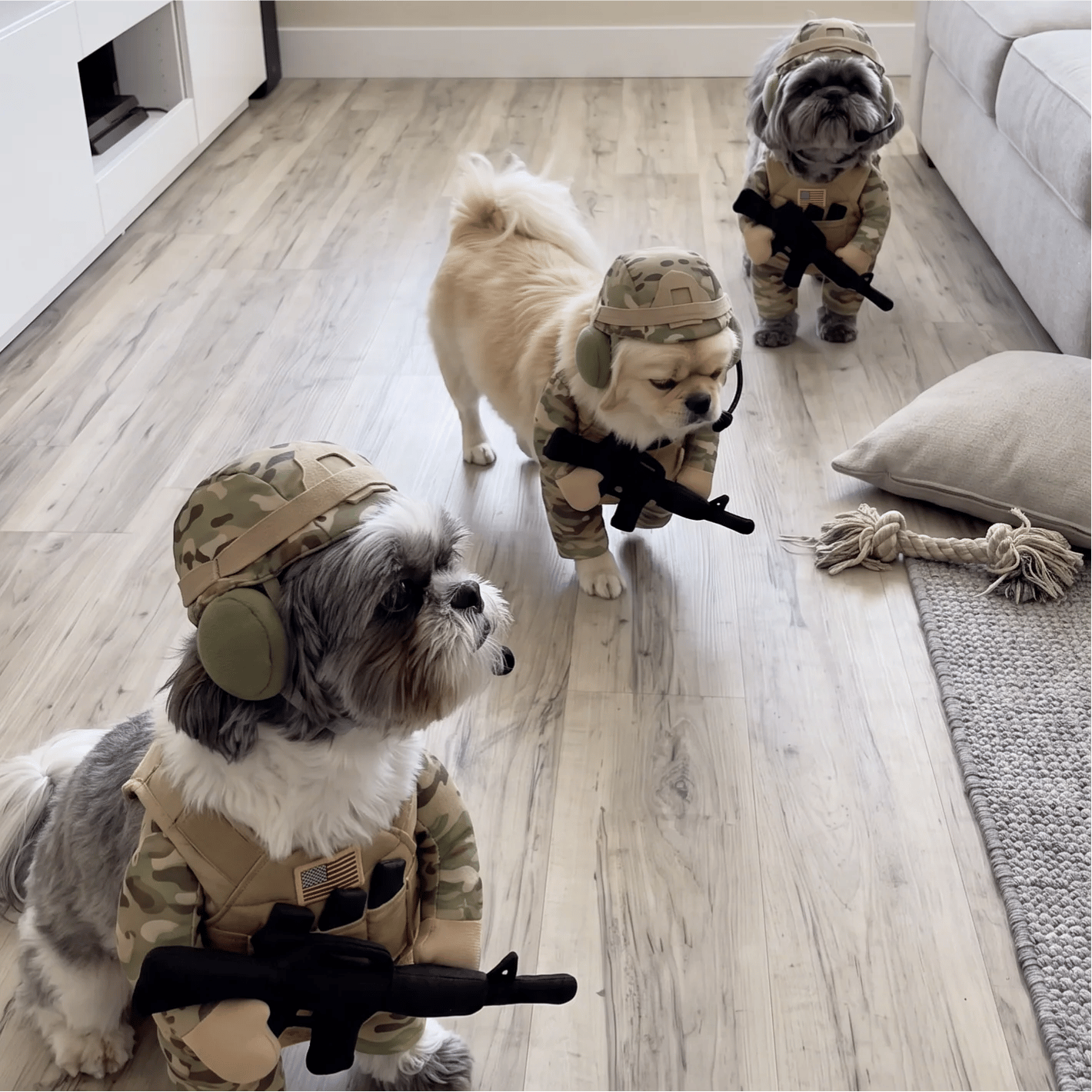 🔥 Limited-Time 49% OFF✨Pet Tactical Soldier Uniform