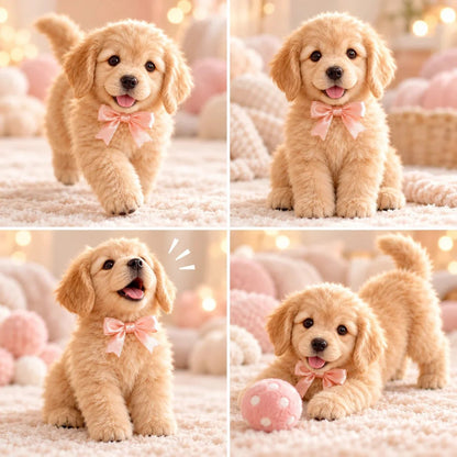 Last Day 50% OFF🐕🐾 Realistic Robot Golden Retriever Puppy