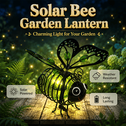 🎉🌙🍃🪴 49% OFF! Hanging Solar Bee Light – Warm Amber Glow, Flicker-Free, Perfect for Garden Parties, Camping, or Kids’ Rooms – Spread Joy Day and Night 🌞🌜
