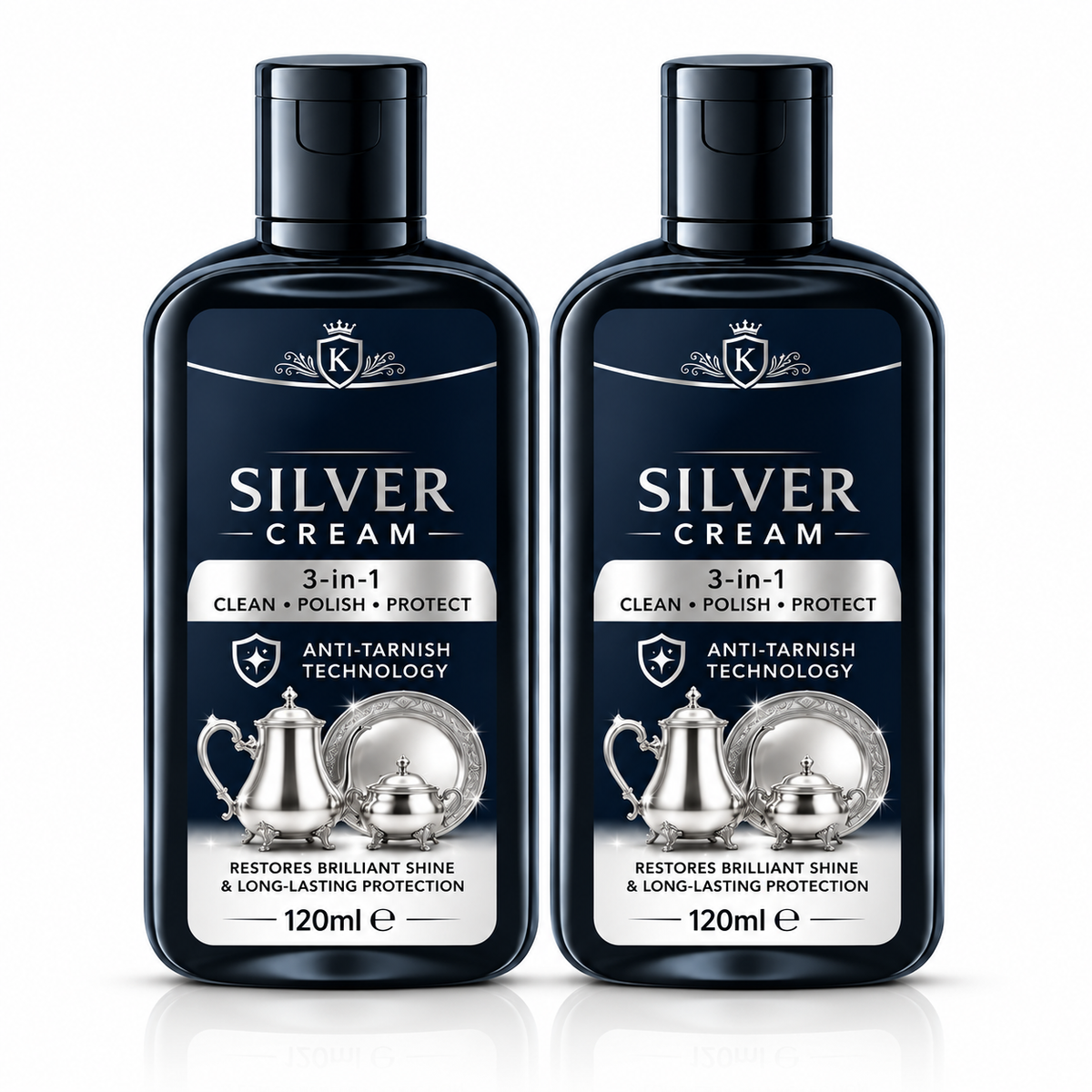 Anti-Tarnish Silver Polish Cream