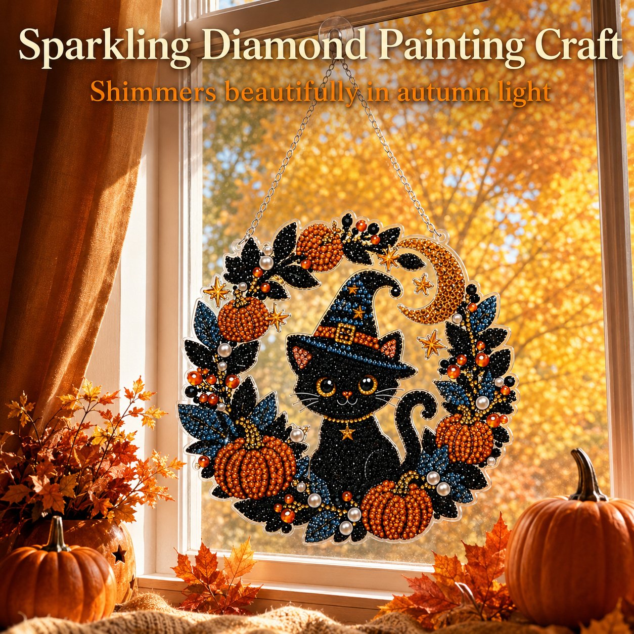 🔥Last Day 49% OFF - 👻✨DIY Halloween Hanging Ornament Kit(📦Buy 2 Free Shipping)