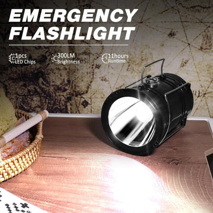 Rechargeable LED Solar Camping Lantern