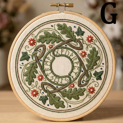 🔥49% Off Last Day - BUY 3 GET 1 FREE🌿Art Nouveau Celtic Knot Embroidery Kit (📦Buy 3 Free Shipping)