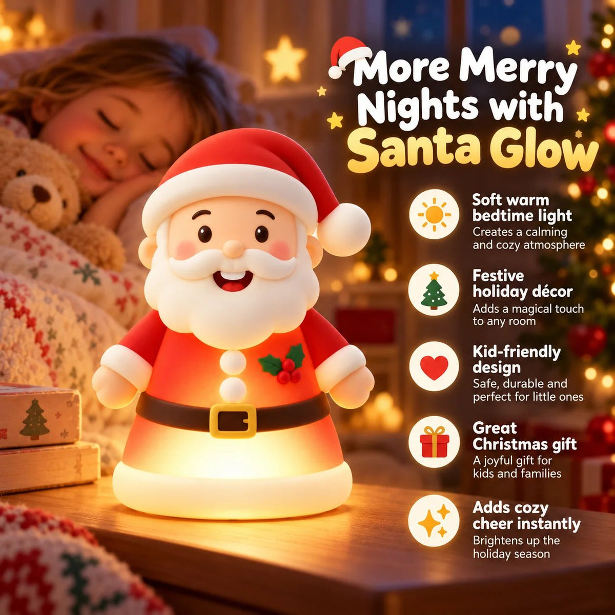 ❤️ Jesus Loves You Night Light – Cute Glowing Jesus Lamp | Christian Bedside Decor & Meaningful Faith Gift ✝️