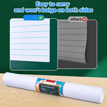 📝 Giant Magnetic Dry Erase Drawing Pad – Large Reusable Whiteboard for Classroom, Homeschool & Creative Learning Activities