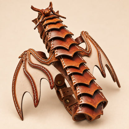 🔥Last Day 49% OFF - 🐉Leather Dragon Wristband