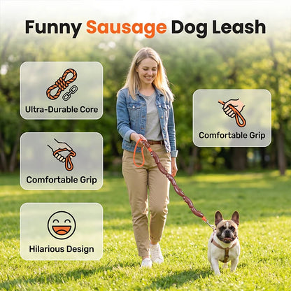 📢📢40% OFF !! ⏰Playful Sausage Dog Leash