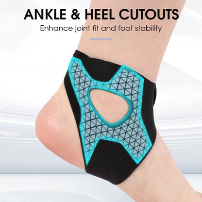⏳ 50% OFF Today ⏰ Adjustable Elastic Ankle Brace 🦶 Comfortable Support for Sports, Walking & Daily Use