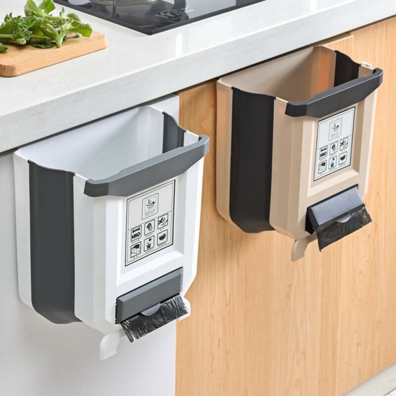🔥Hot Sale✨Kitchen Cabinet Foldable Trash Can（ Summer Promotion 48%）