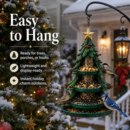 🎄 Christmas Bird Feeder Collectio – Festive Hanging Garden Feeders for Wild Birds