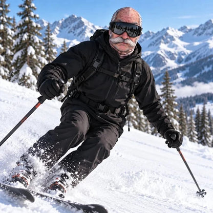 🌟✨ Last Day 45% OFF-😂 Funny Old Man Ski Mask