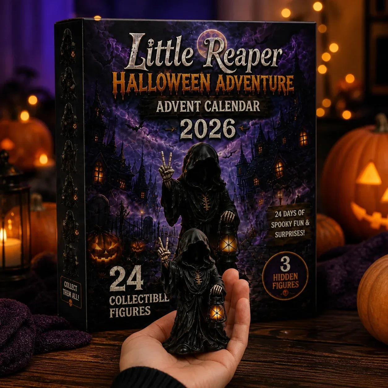 🔥Last Day 50% OFF 🎃 Witch Ghosts Halloween Advent Calendar 2026