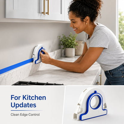 📍High-efficiency Painter Masking Tape Applicator