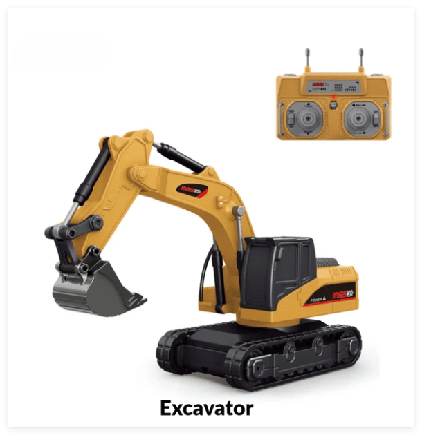 🚜 1:64 Premium Alloy Mini RC Construction Set
