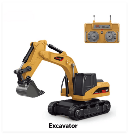 🚜 1:64 Premium Alloy Mini RC Construction Set