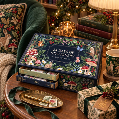 24-Day Stationery Advent Calendar 2026 – Christmas Gift Set