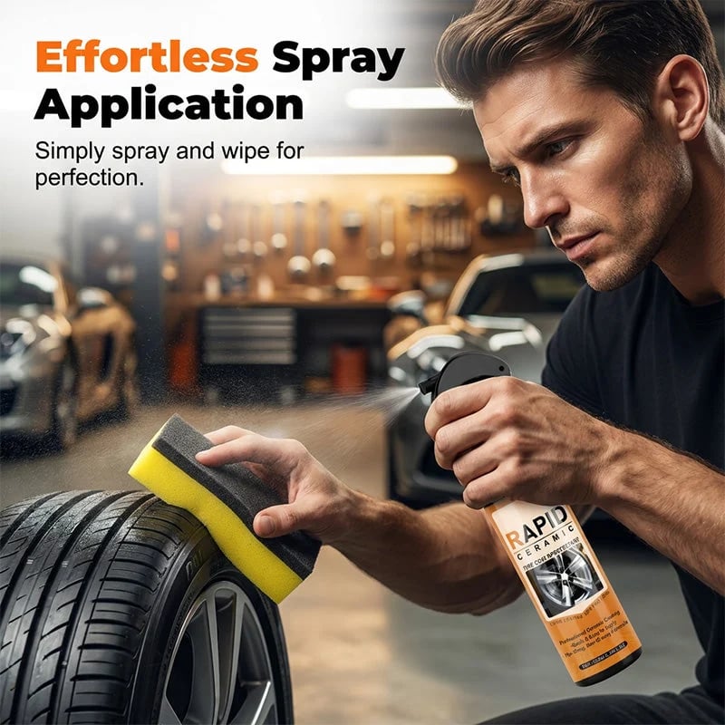 Rapid Ceramic Tire Coating Spray