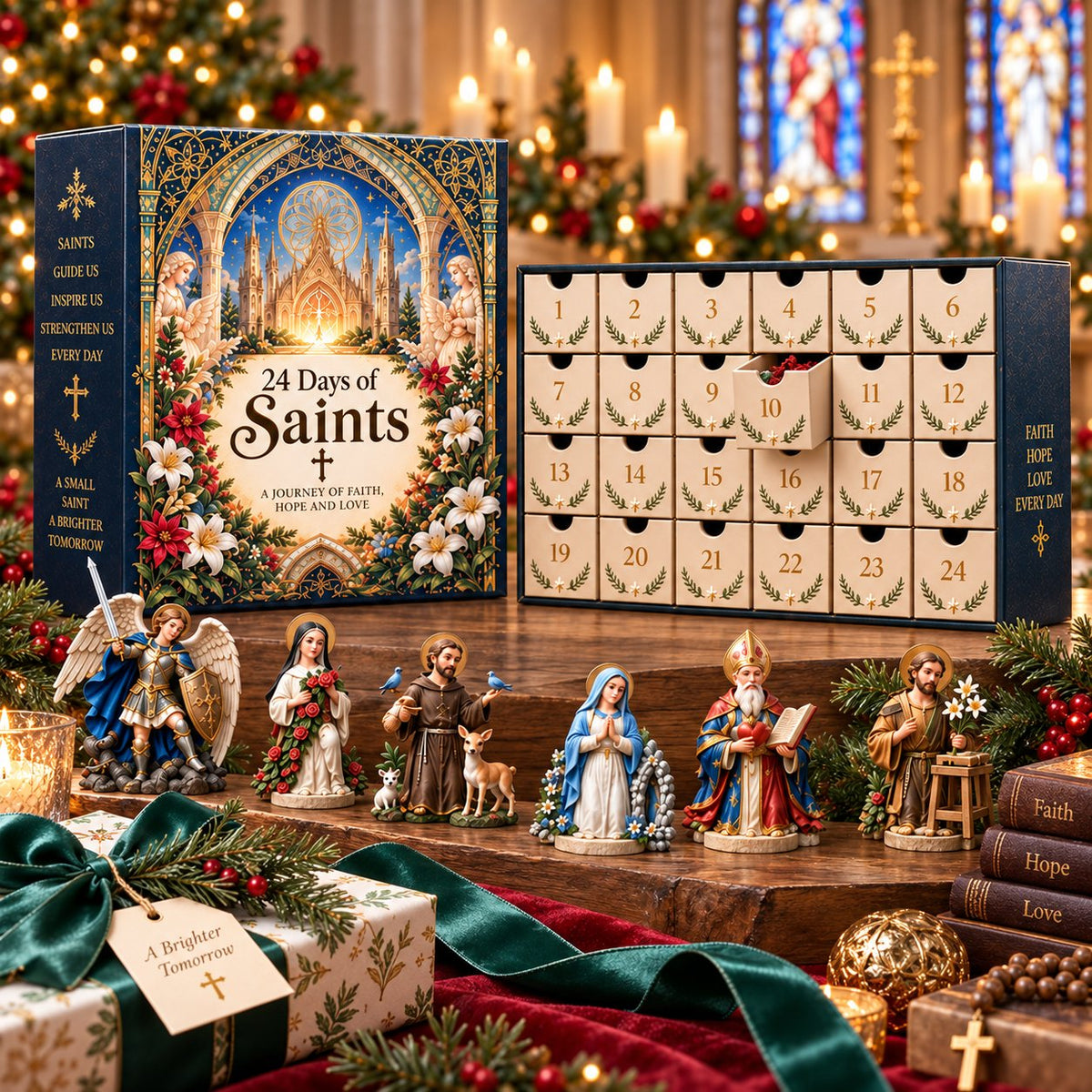 👑 24 Days of Saints Advent Calendar