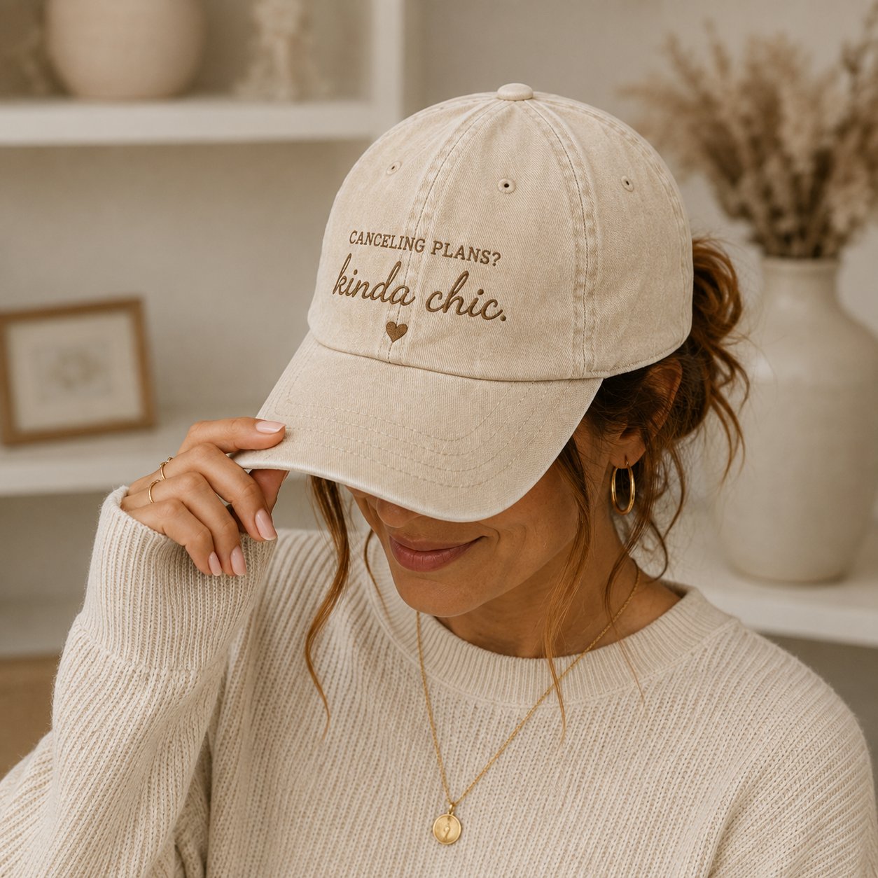 🧢"CANCELING PLANS?KINDA CHIC" Hat