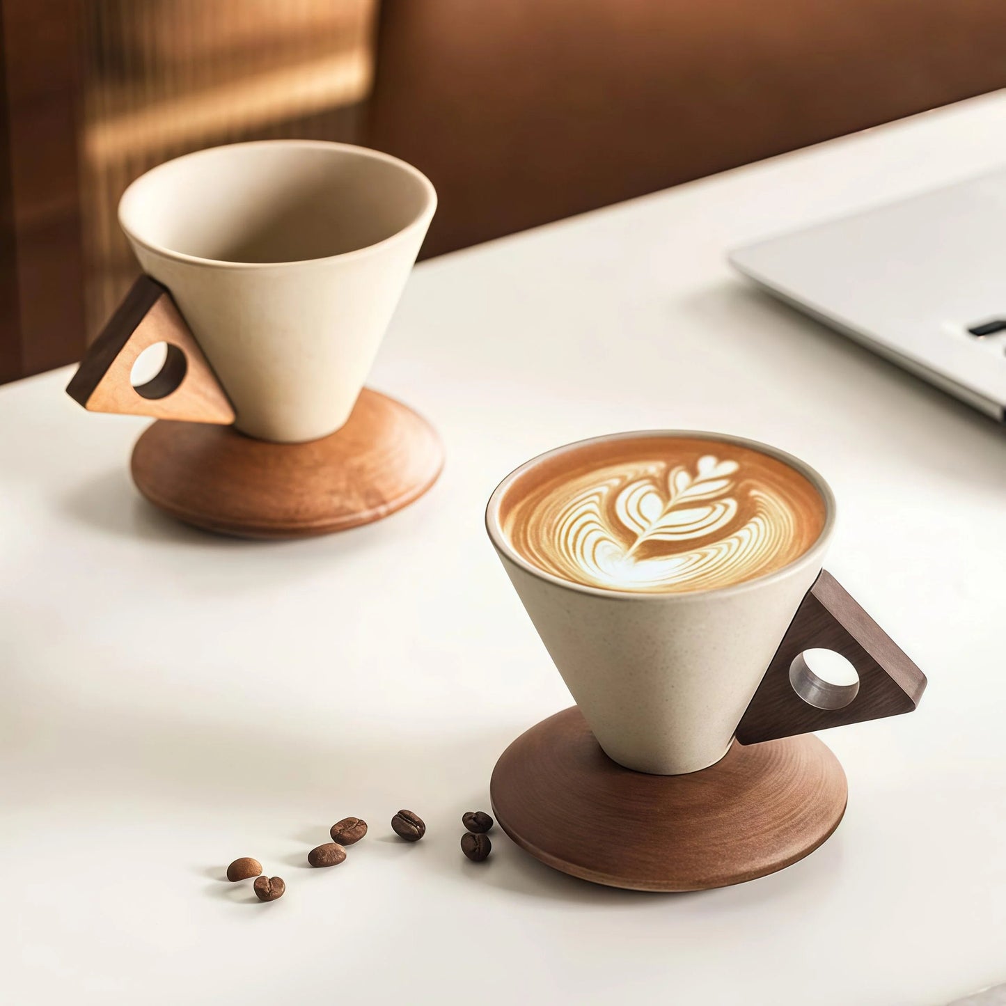Unique ceramic coffee cup – luxury for your coffee time