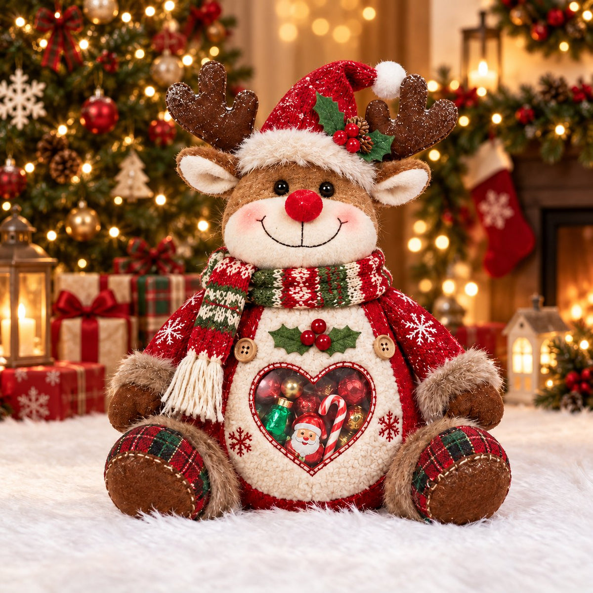 Christmas Character Refillable Treat Holder