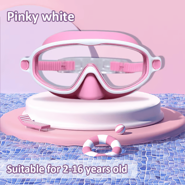 🏊‍♀️ Buy 1 Get 1 Free🏊‍♀️-HD children's large frame waterproof and anti-fog swimming goggles🏊‍♀️
