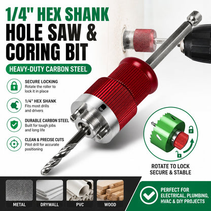 Hole Opener Quick-release Connecting Rod
