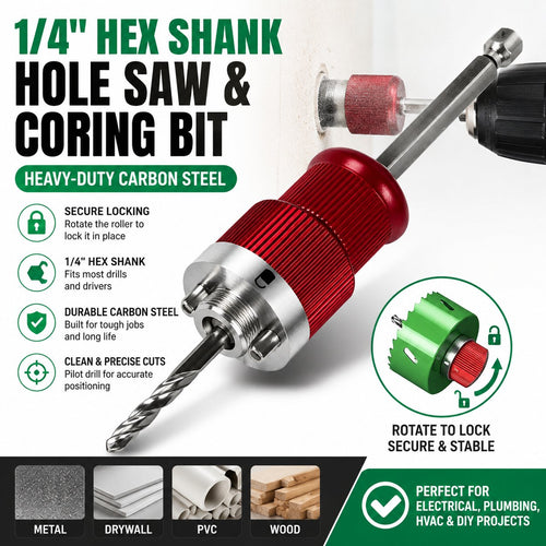 Hole Opener Quick-release Connecting Rod