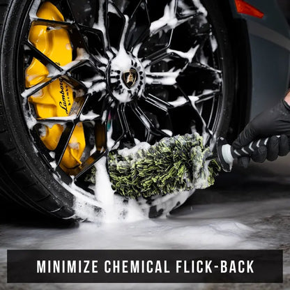 Wheel Barrel Brush for Deep Wheel Cleaning💦🚗