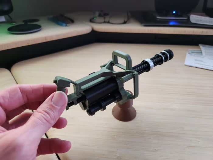 Gatling Gun Dashboard Ornament