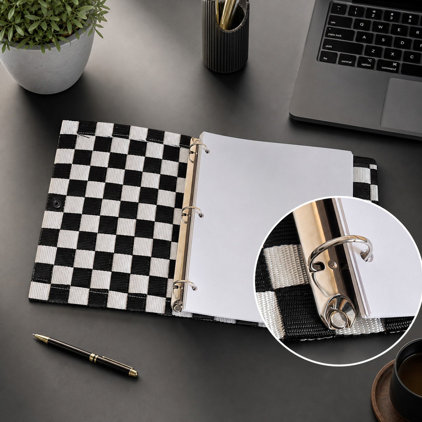 ✏️🎨2-in-1 Handmade Sketchbook Binder – Portable Drawing Notebook with Built-In Art Supply Holder & Refillable Pages 📚️🔥Universal A4 & A5 Paper Compatible