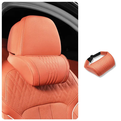 ⭐Premium Car Seat Headrest & Lumbar Support Cushion