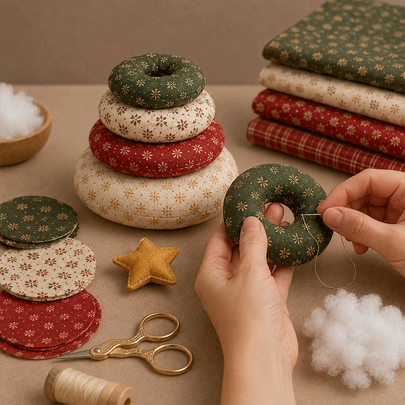 🔥49% Off Last Day - BUY 3 GET 1 FREE🎅 DIY Christmas Patchwork Doll Kit