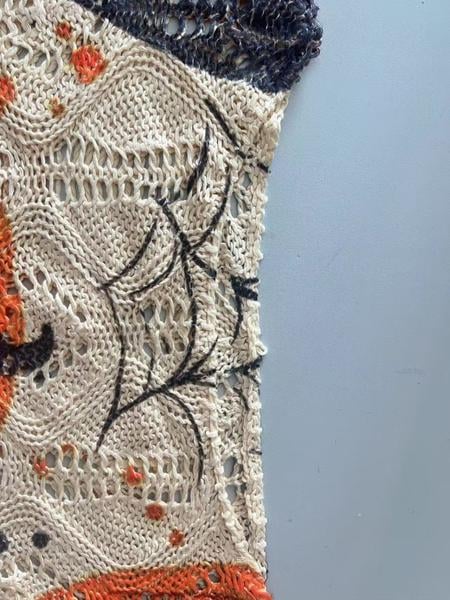 ON SALE🎃2026 Women's Halloween Pumkin Print Long Sleeve Knit Top, Spring Summer Fall Wear,